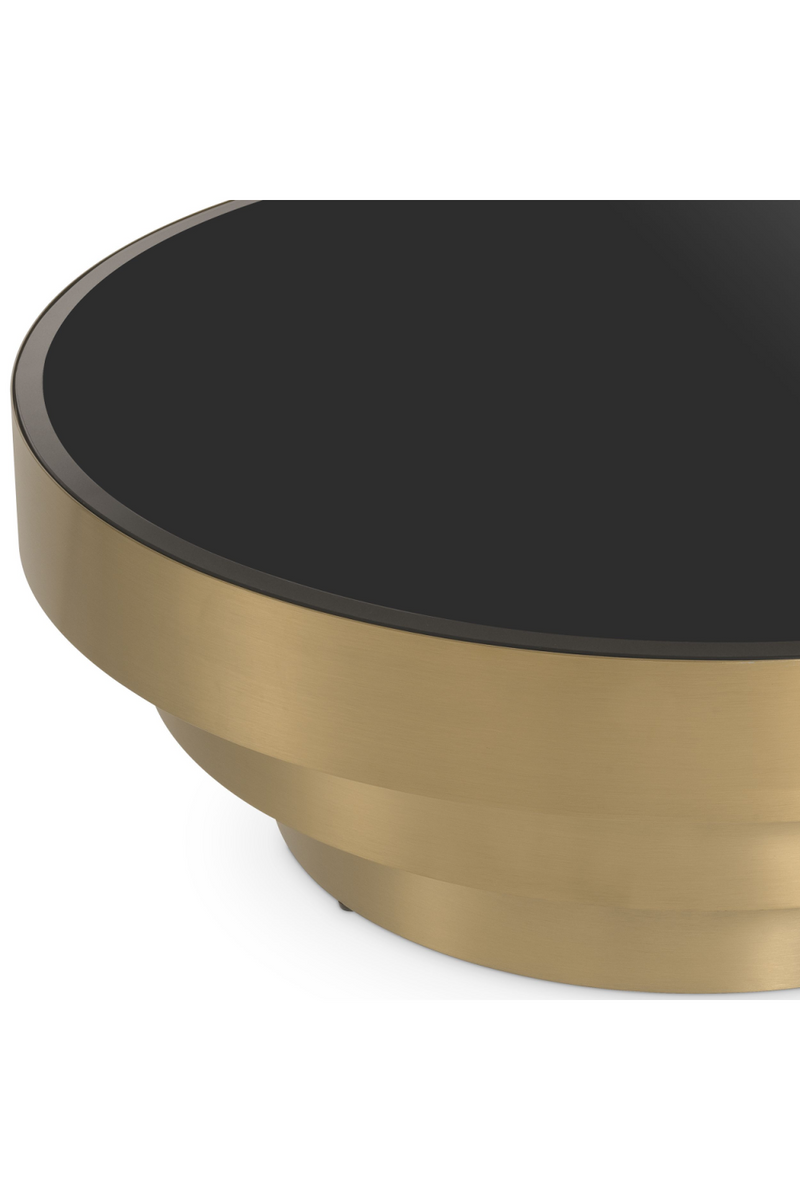 Brass Round Layered Coffee Table | Eichholtz Sinclair | Eichholtz Miami