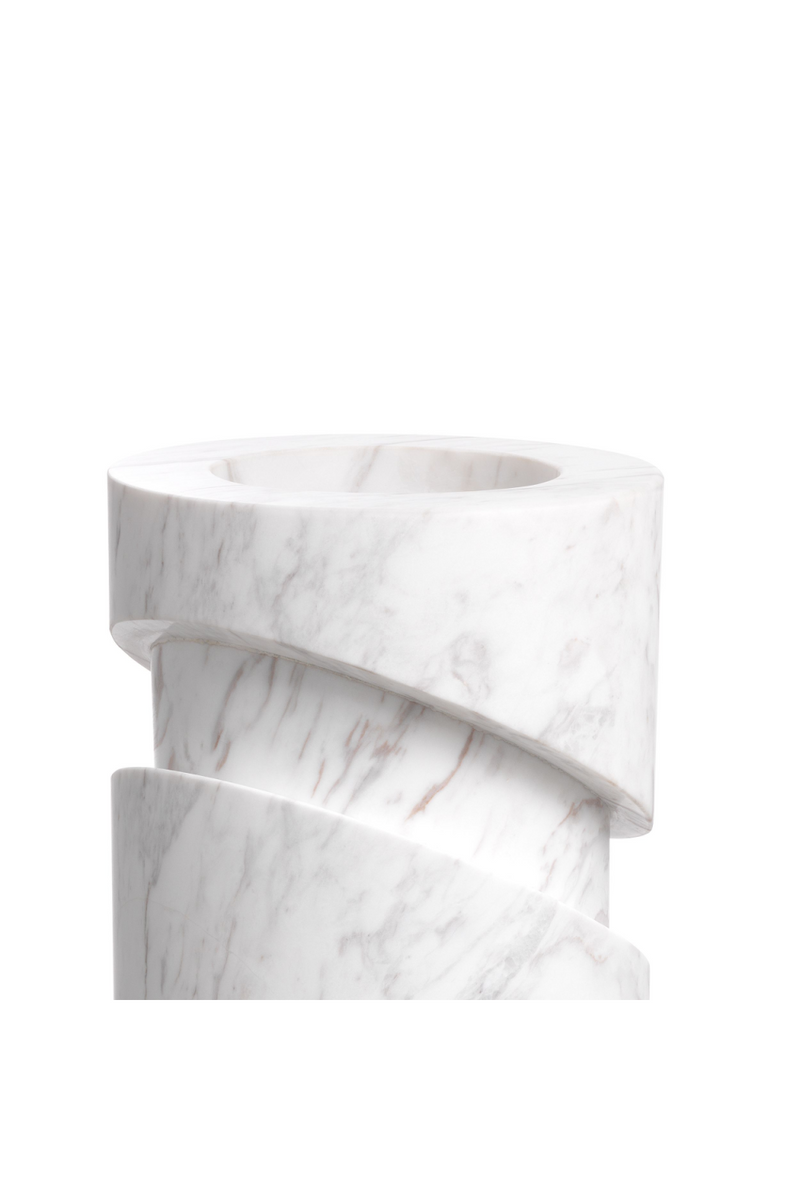 White Marble Object | Eichholtz Angelica | Eichholtz Miami