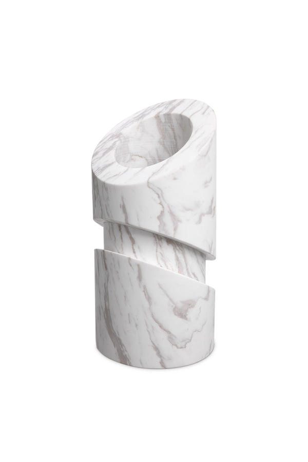 White Marble Object | Eichholtz Megan | Eichholtz Miami