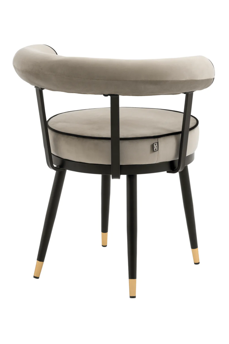 Velvet Barrel Dining Chair Set (2) | Eichholtz Vico | Eichholtzmiami.com
