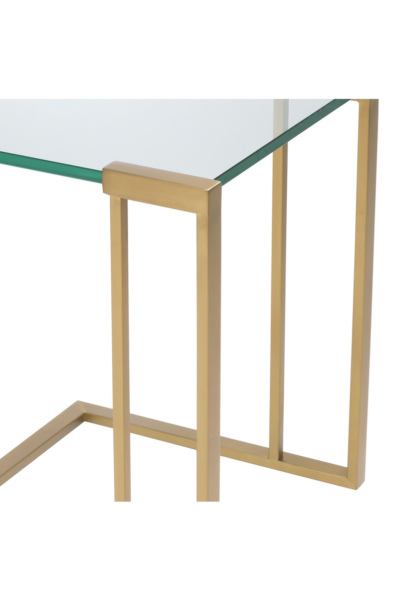 Brass Square Side Table | Eichholtz Perry | Eichholtz Miami