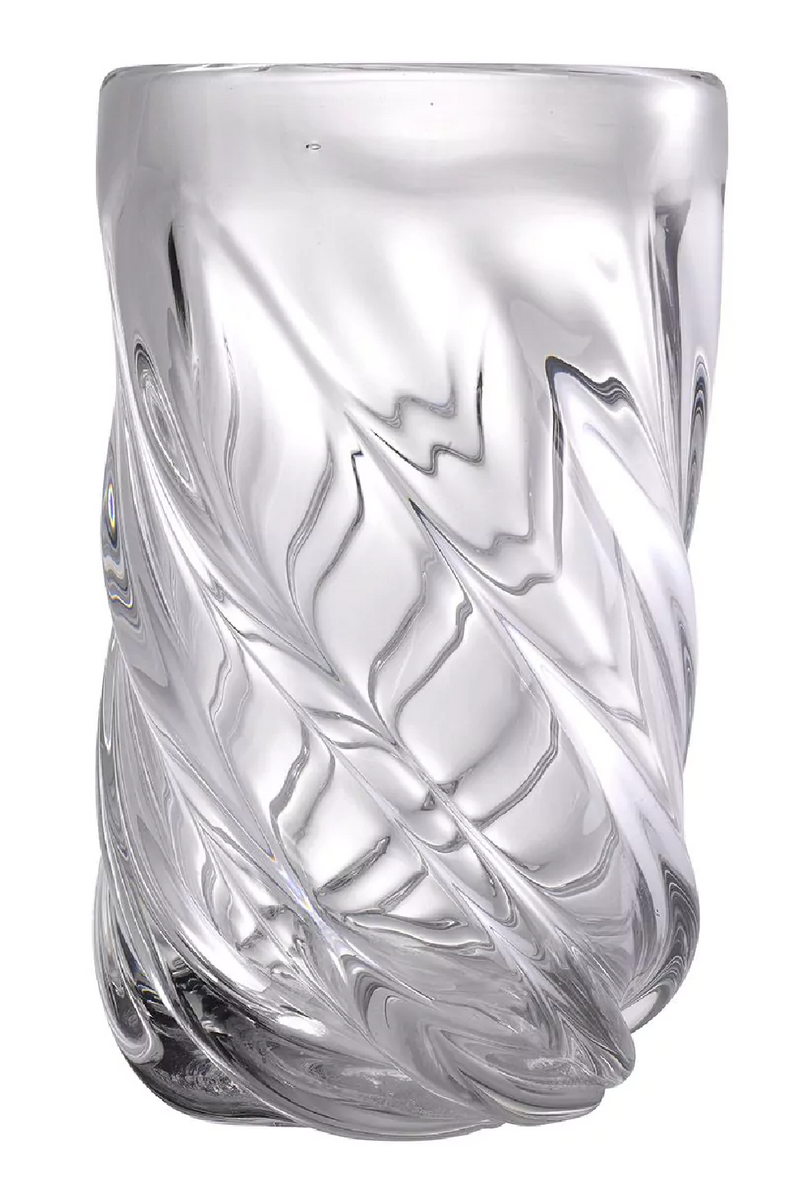 Clear Handblown Glass Vase | Eichholtz Angelito L | Eichholtzmiami.com