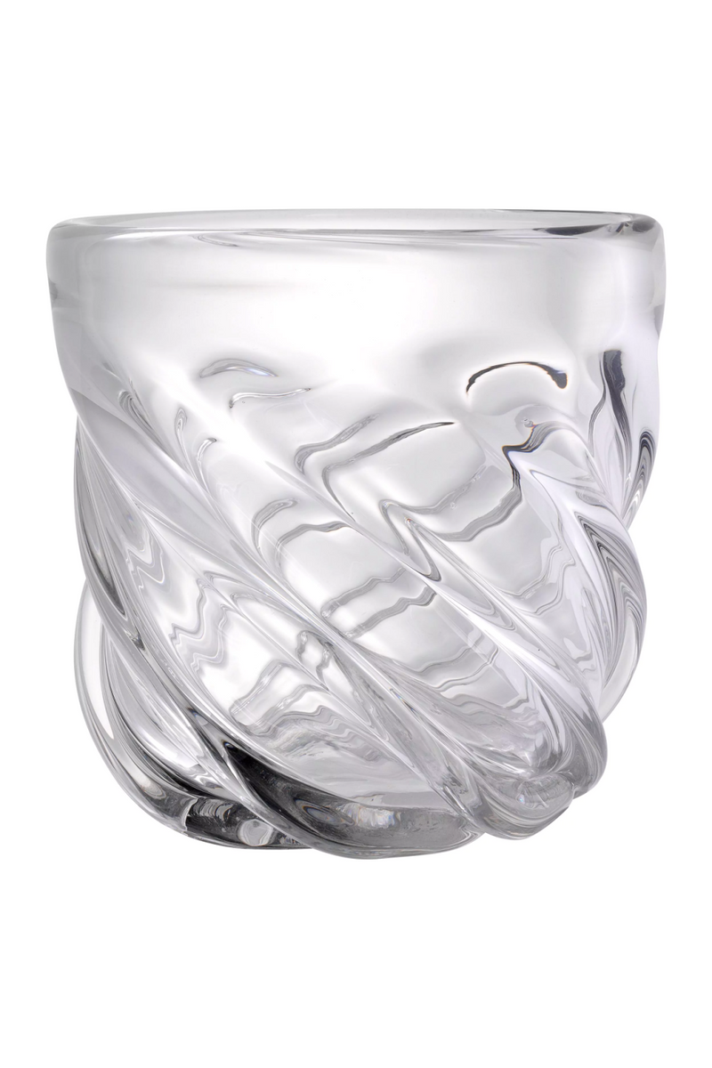 Clear Handblown Glass Vase | Eichholtz Angelito S | Eichholtzmiami.com