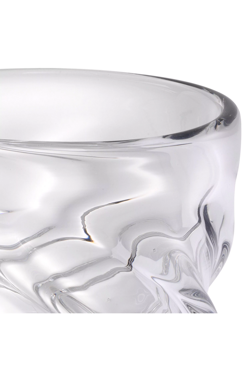 Clear Handblown Glass Vase | Eichholtz Angelito S | Eichholtzmiami.com