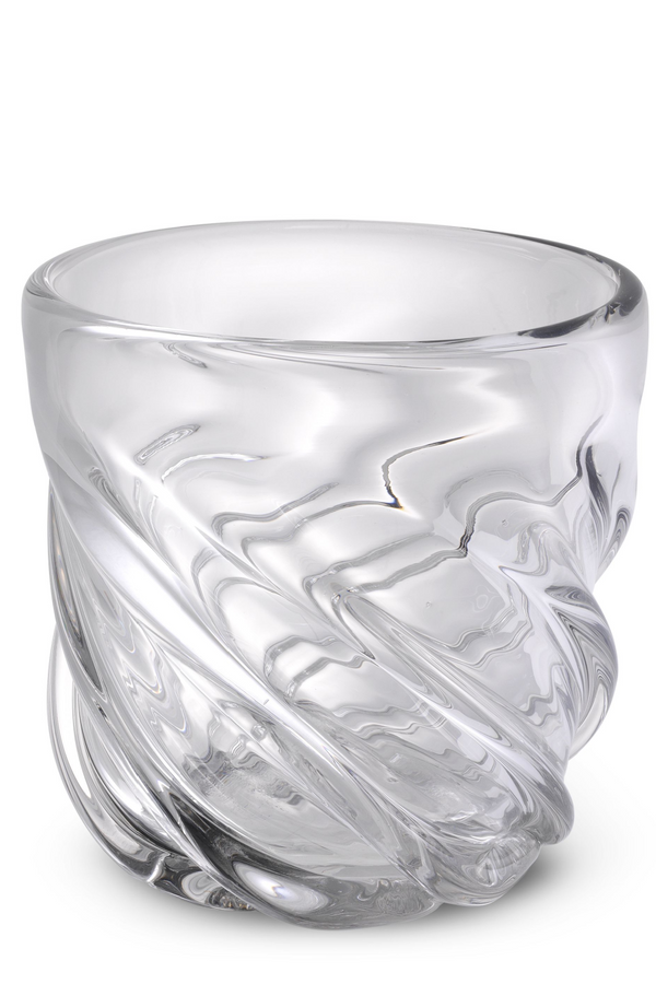 Clear Handblown Glass Vase | Eichholtz Angelito S | Eichholtzmiami.com