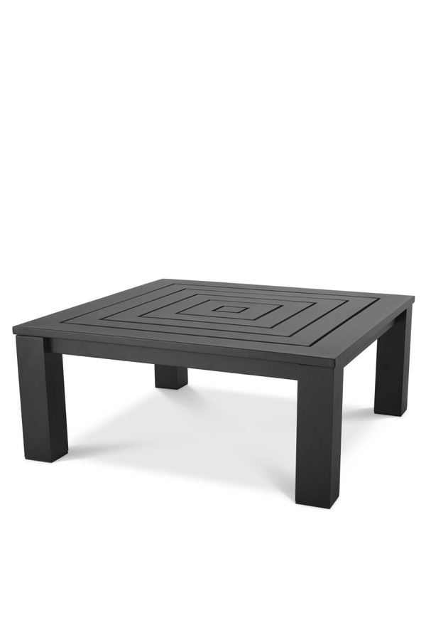 Black Square Outdoor Coffee Table | Eichholtz Vistamar | Eichholtzmiami.com