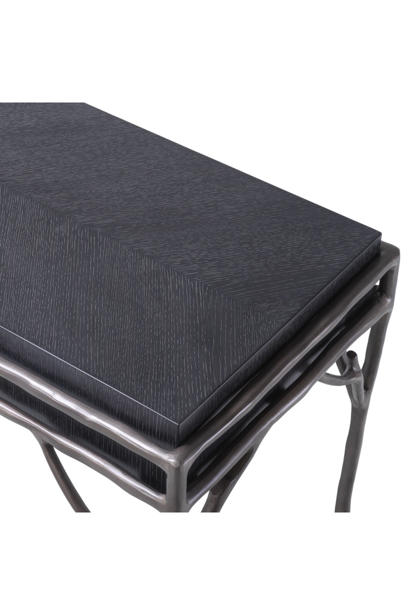 Charcoal Gray Oak Console Table | Eichholtz Premier | Eichholtz Miami