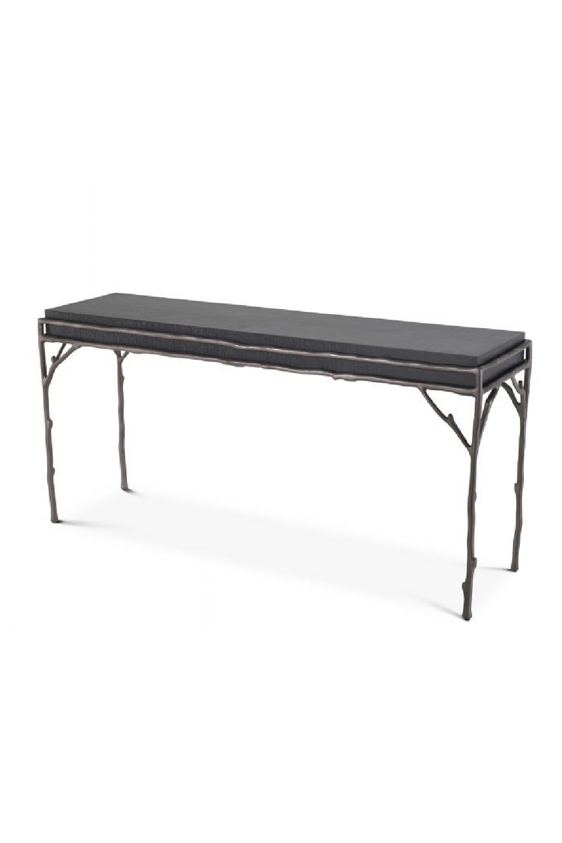 Charcoal Gray Oak Console Table | Eichholtz Premier | Eichholtz Miami