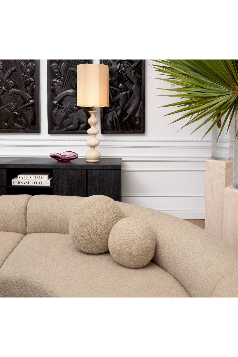 Canberra Sand Ball Pillow | Eichholtz Palla L | Eichholtzmiami.com