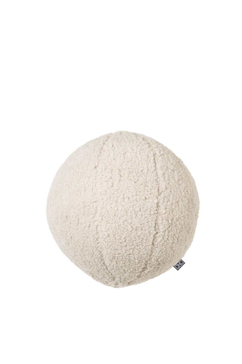 Brisbane Cream Ball Pillow | Eichholtz Palla S | Eichholtz Miami