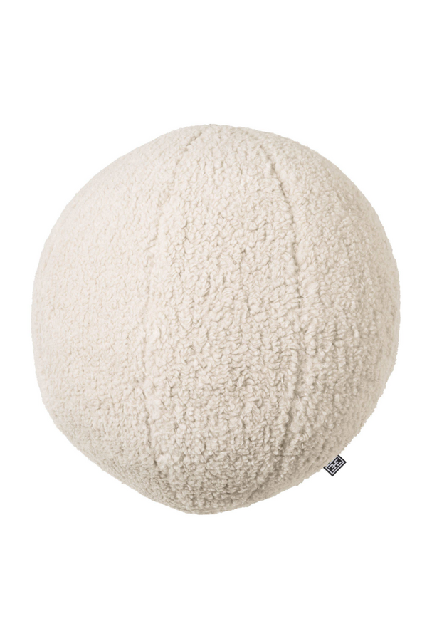 Brisbane Cream Ball Pillow | Eichholtz Palla L | Eichholtz Miami