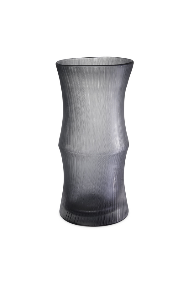 Hand Blown Glass Gray Vase | Eichholtz Thiara | Eichholtzmiami.com