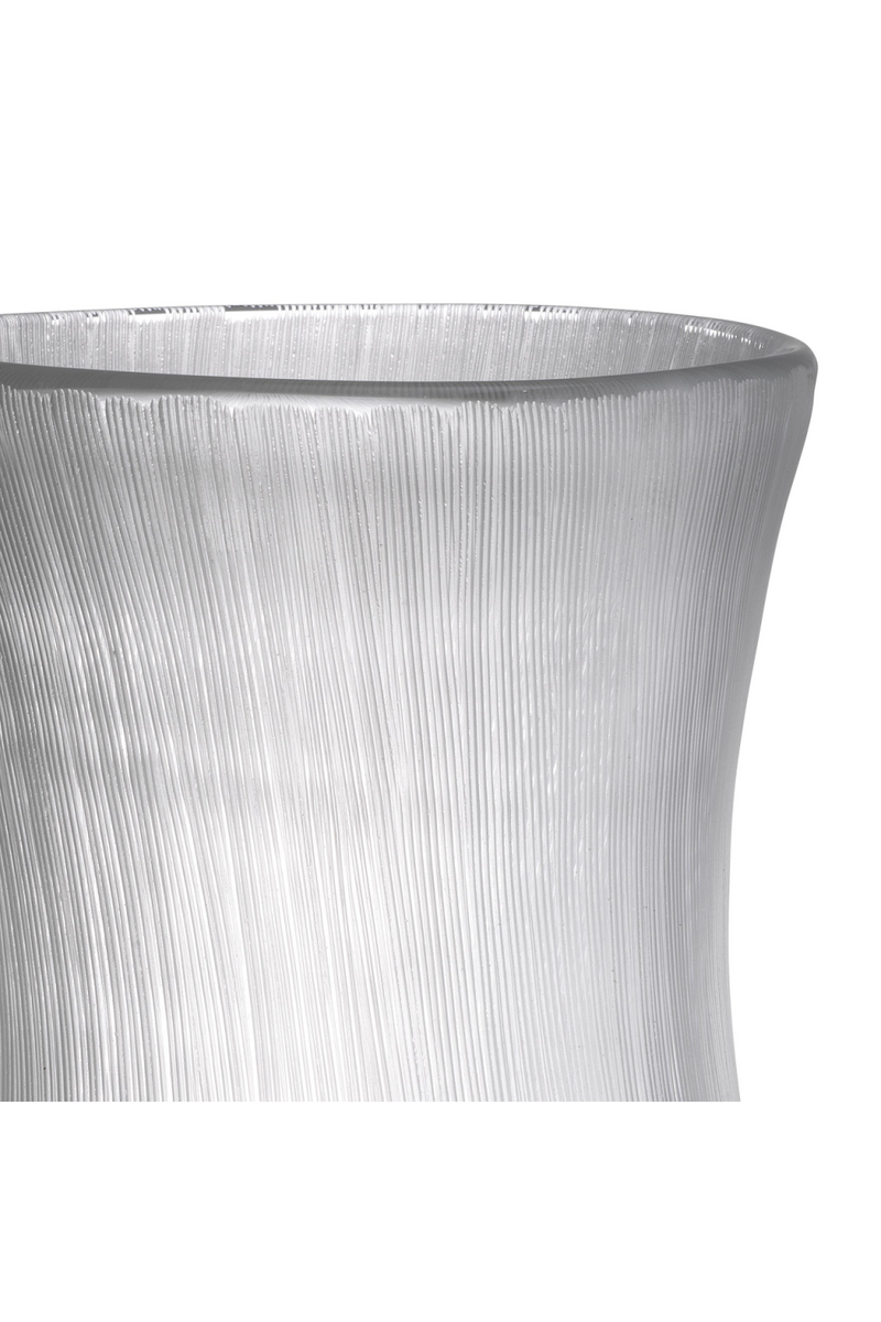 Clear Hand Blown Glass Vase | Eichholtz Thiara | Eichholtzmiami.com