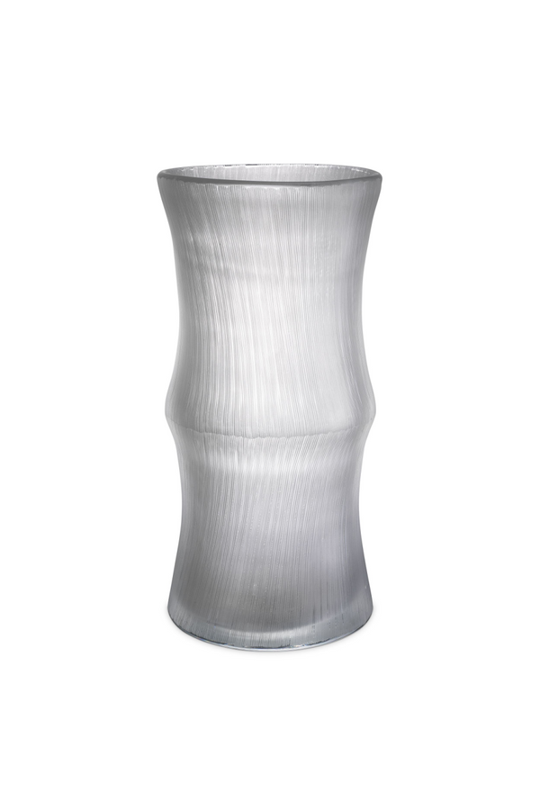 Clear Hand Blown Glass Vase | Eichholtz Thiara | Eichholtz Miami