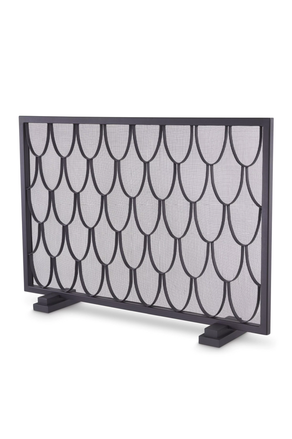 Scale Patterned Fire Screen | Eichholtz Valois | Eichholtzmiami.com