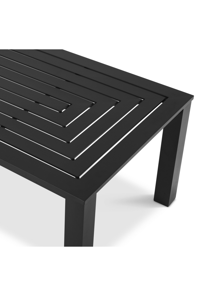 Black Rectangular Outdoor Dining Table | Eichholtz Vistamar | Eichholtzmiami.com