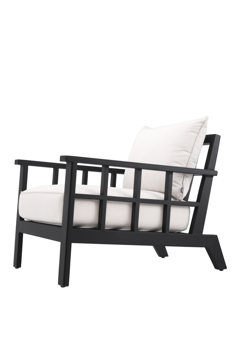 Black Beige Sunbrella Outdoor Chair | Eichholtz Cap-Ferrat | Eichholtz Miami