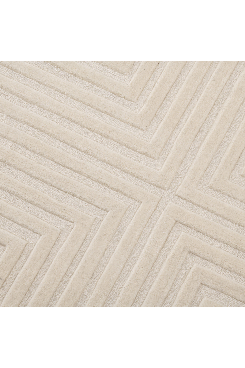 Beige Wool Rug 7' x 10' | Eichholtz Breck | Eichholtz Miami