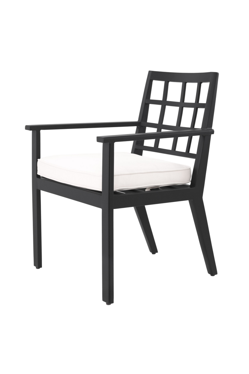 Black Sunbrella Outdoor Dining Armchair | Eichholtz Cap-Ferrat | Eichholtz Miami