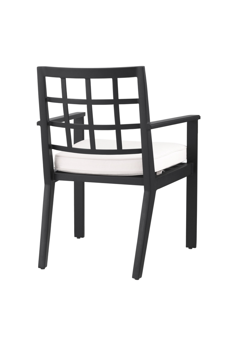 Black Sunbrella Outdoor Dining Armchair | Eichholtz Cap-Ferrat | Eichholtz Miami