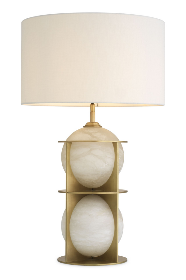 Round Alabaster Table Lamp | Eichholtz Eternity | Eichholtzmiami.com