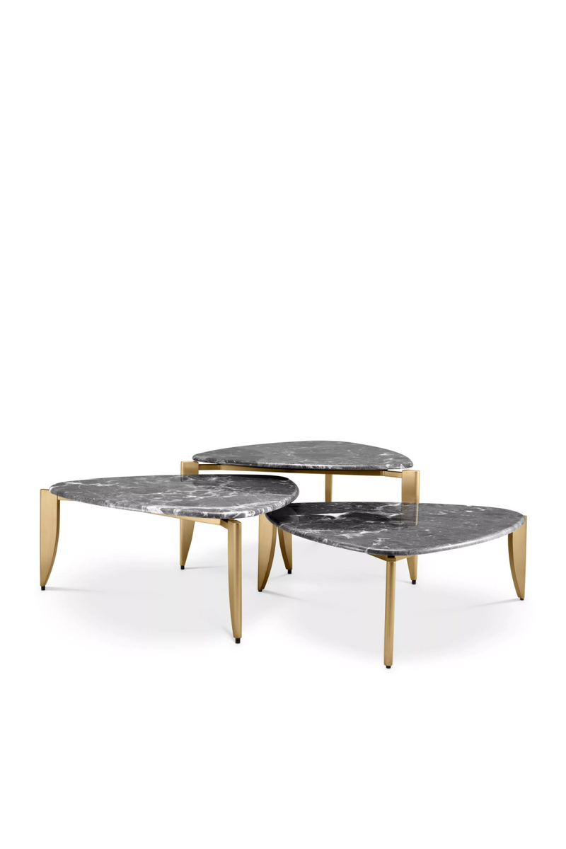 Gray Marble Coffee Table Set (3) | Eichholtz Regioni | Eichholtzmiami.com