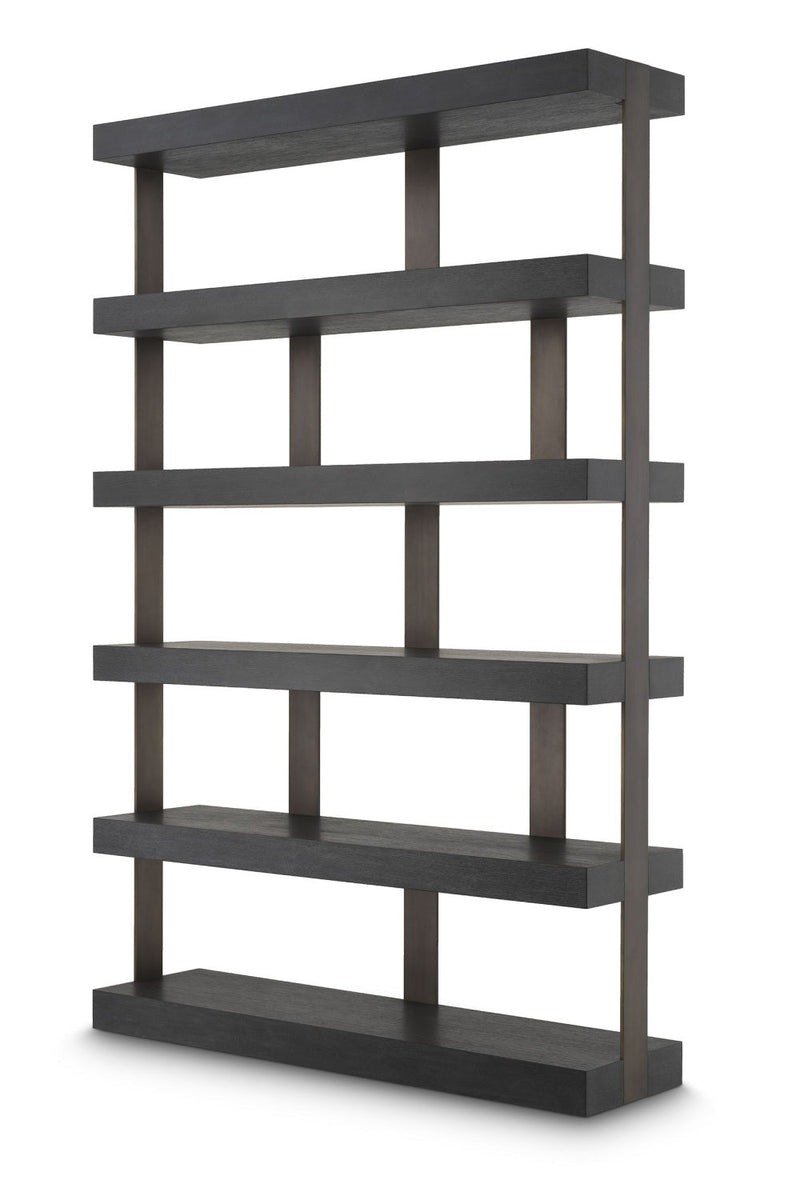 Bronze 5 Shelf Bookcase | Eichholtz Dalmar | Eichholtzmiami.com