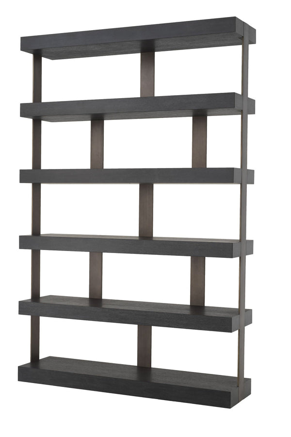 Bronze 5 Shelf Bookcase | Eichholtz Dalmar | Eichholtzmiami.com
