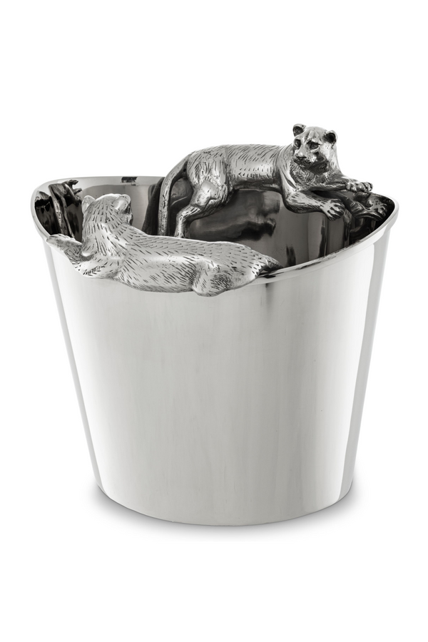 Silver Puma Wine Cooler | Eichholtz Jordan | #1 Eichholtz Retailer