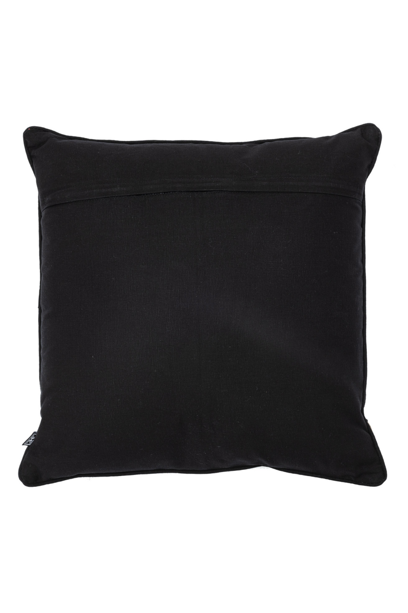 Black & Gold Square Pillow | Eichholtz Mist | Eichholtzmiami.com