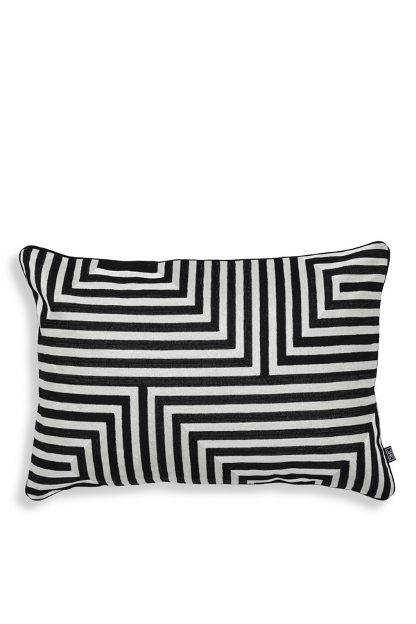 Black & White Rectangular Pillow | Eichholtz Spray | Eichholtzmiami.com