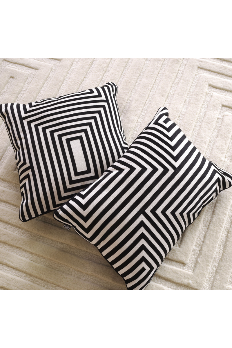 Black & White Rectangular Pillow | Eichholtz Spray | Eichholtzmiami.com