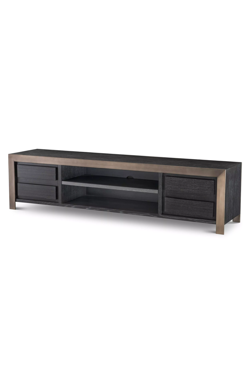 Metallic Framed Wooden TV Cabinet | Eichholtz Talbot | Eichholtzmiami.com