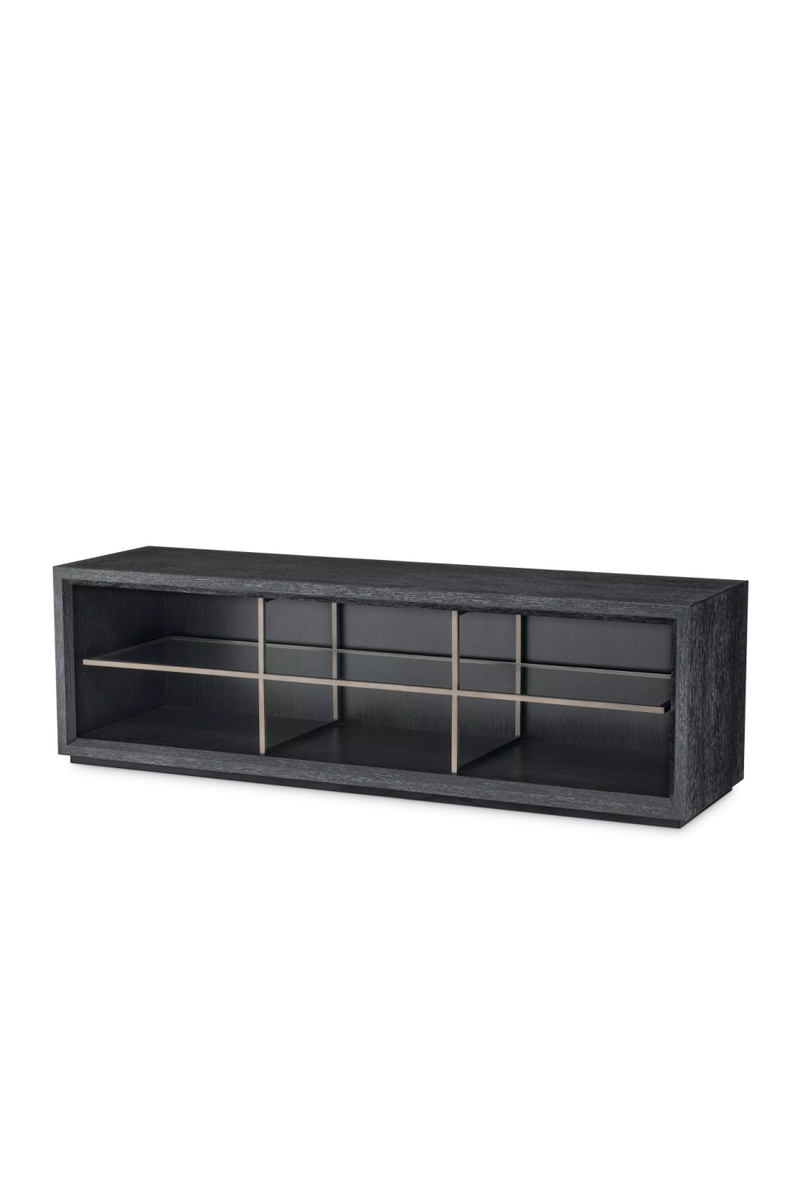 Black Wooden Modern TV Cabinet | Eichholtz Hennessey | Eichholtzmiami.com