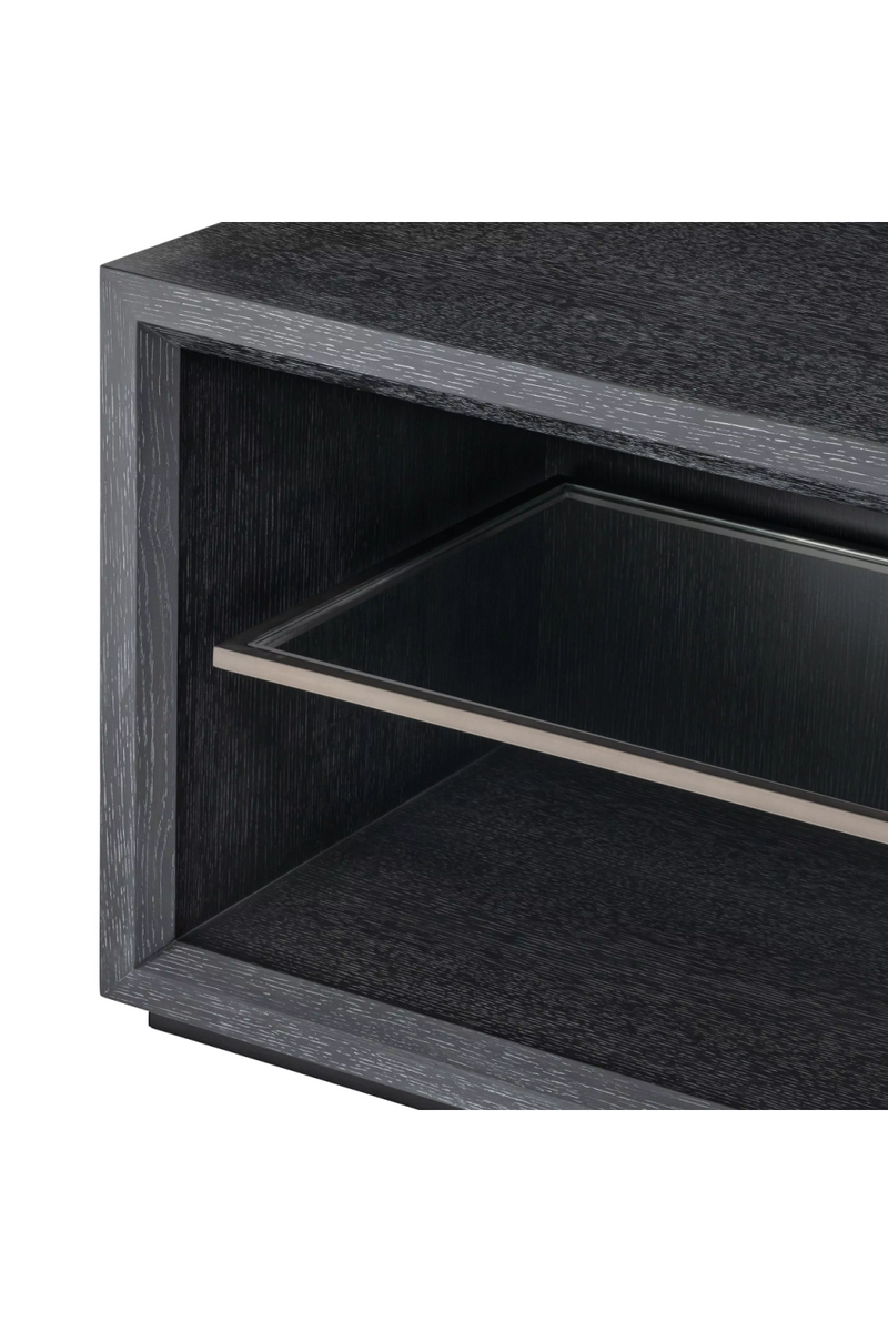 Black Wooden Modern TV Cabinet | Eichholtz Hennessey | Eichholtzmiami.com