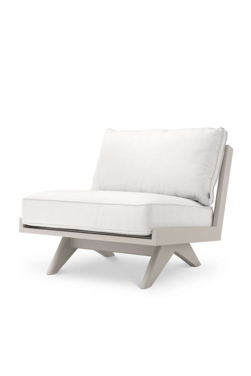 Sand Finish Cushioned Outdoor Chair | Eichholtz Lomax | Eichholtzmiami.com