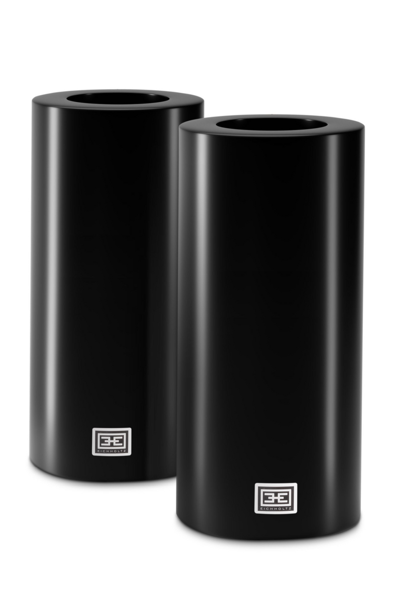 Black Artificial Candle Set (2) L | Eichholtz | Eichholtz Miami