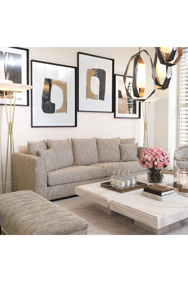 Beige Modern Sofa With Cushions | Eichholtz Taylor | Eichholtzmiami.com