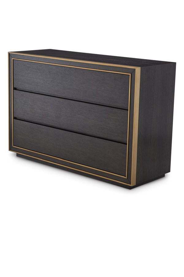 Gold Rimmed Wooden Dresser | Eichholtz Camelot | Eichholtzmiami.com
