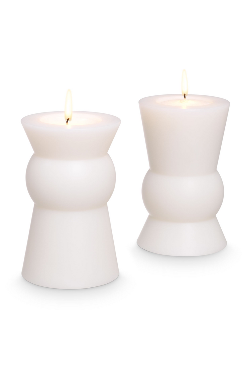 White Artificial Candles S (2) | Eichholtz Arto | Eichholtz Miami