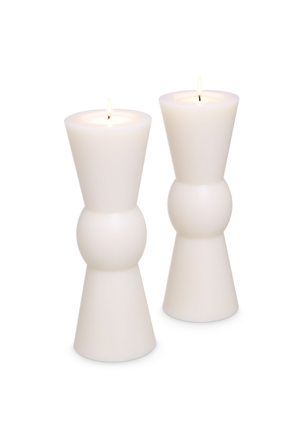 White Artificial Candle L (2) | Eichholtz Arto | Eichholtz Miami