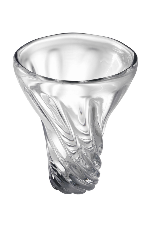 Hand-Blown Clear Glass Vase | Eichholtz Angelia | Eichholtzmiami.com