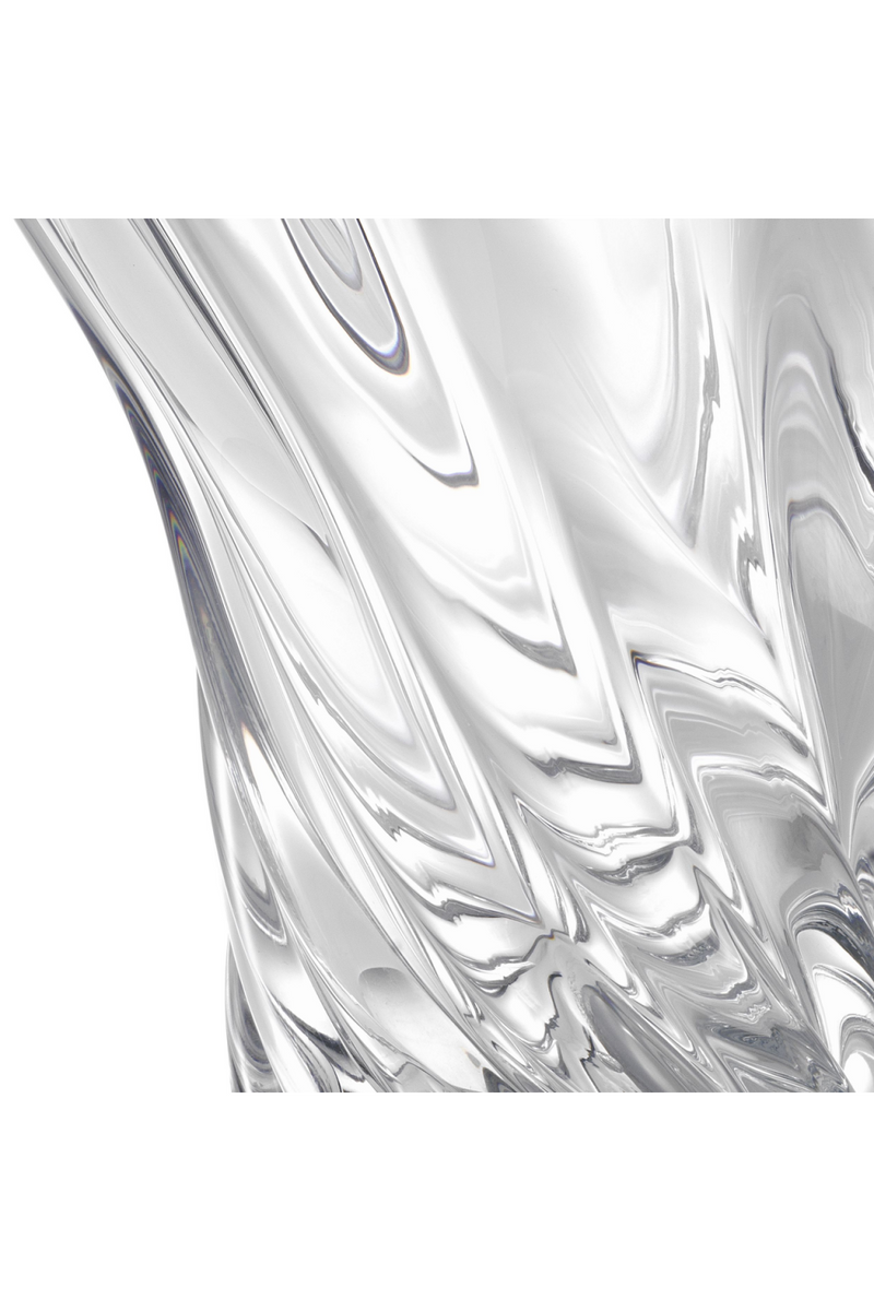 Hand-Blown Clear Glass Vase | Eichholtz Angelia | Eichholtzmiami.com