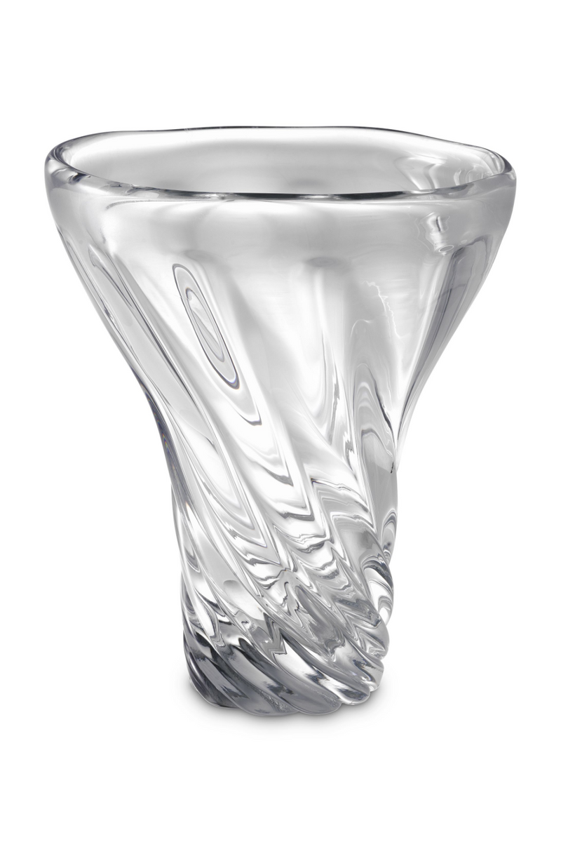 Hand-Blown Clear Glass Vase | Eichholtz Angelia | Eichholtzmiami.com