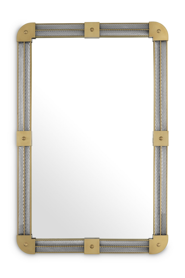 Clear Glass Framed Mirror | Eichholtz Heracles | Eichholtzmiami.com