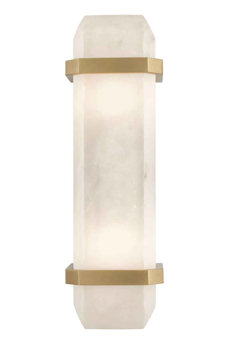 Alabaster Block Wall Lamp | Eichholtz Pandora | Eichholtzmiami.com