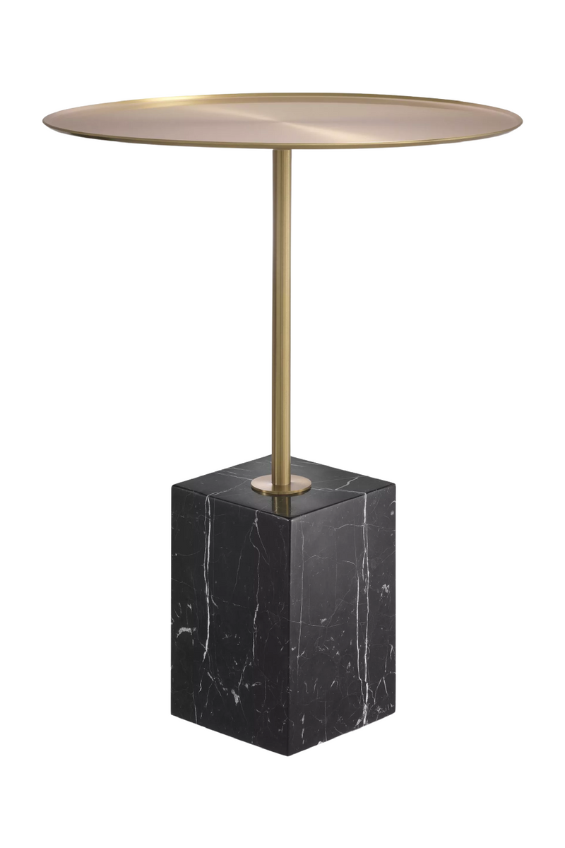 Marble Base Pedestal Side Table | Eichholtz Cole | Eichholtz Miami