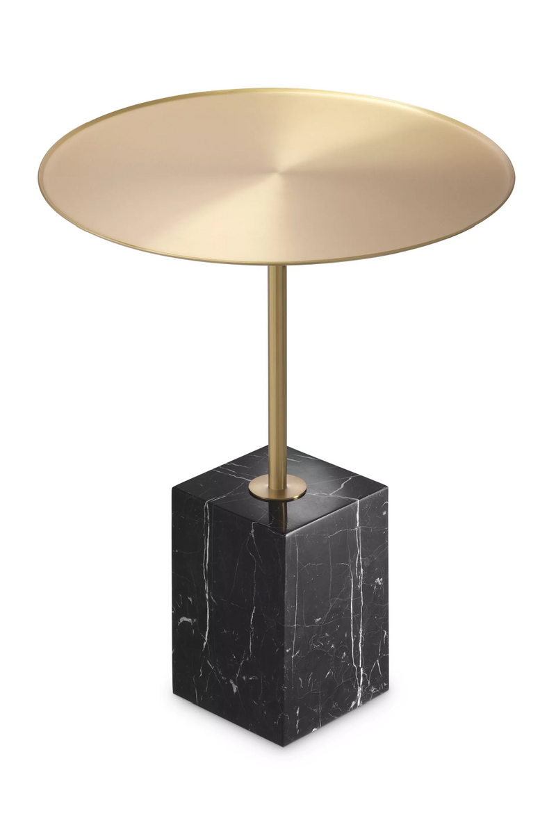 Marble Base Pedestal Side Table | Eichholtz Cole | Eichholtz Miami