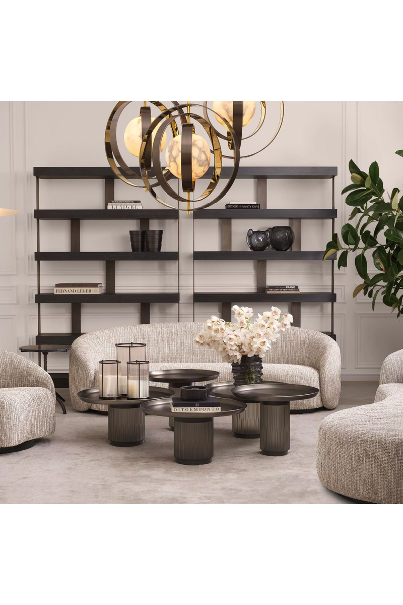 Black Gunmetal Coffee Tables Set (2) | Eichholtz Zachary | Eichholtz Miami