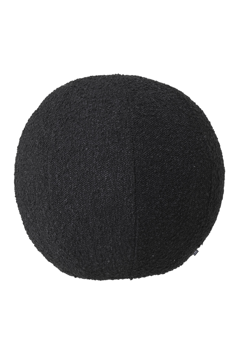 Black Bouclé Ball Cushion | Eichholtz Palla | Eichholtzmiami.com